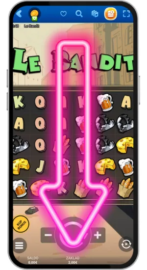 select your bet amount