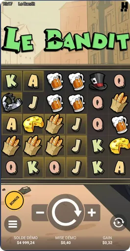 Interface de jeu